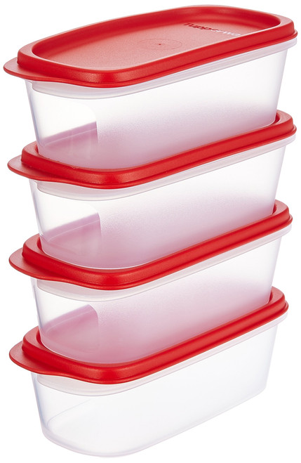 Tupperware Smart Saver Storage Container Sets 4, 500 Ml