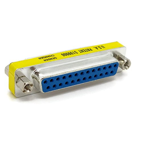 CNC.xyz Parallel IEEE 1284 Mini Gender Changer DB25 (F/F)