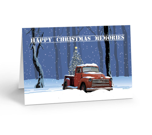 Stonehouse Collection | Classic Red Truck Holiday Card | 18 Christmas Cards and Envelopes | USA Made (Standard) Stonehouse Collection | Classic Red Truck Holiday Card | 18 Christmas Cards and Envelopes | USA Made (Standard)