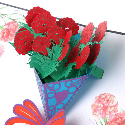 Mr. Pen- Pop Up Flower card, Paper Flower Bouquet, 3D Pop Up Greeting Cards, Pop Up Flower Bouquet, Flower Cards, Flower Pop Up Card, Pop Up Card, Pop Up Bouquet of Flowers