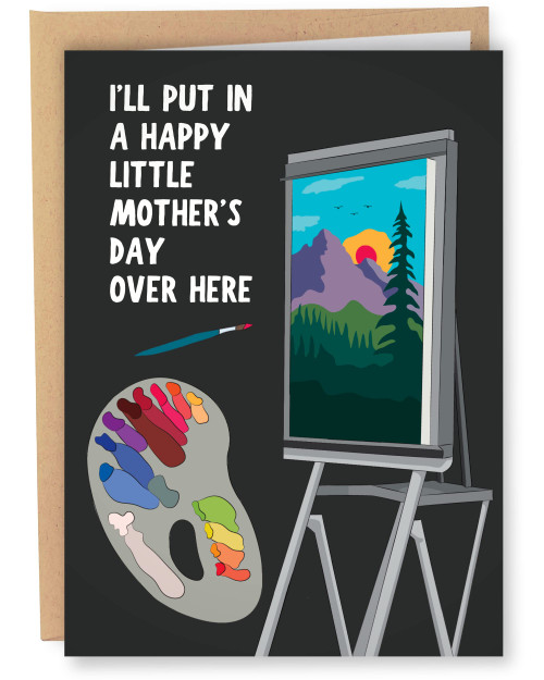 Sleazy Greetings Funny Happy Mother's Day Greeting Card For Mom | Happy Little Mother's Day Card