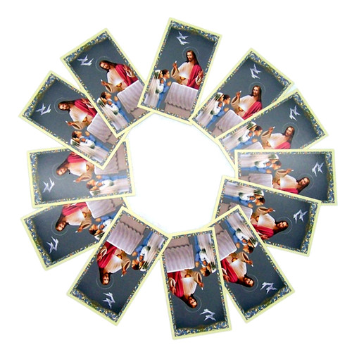 First Communion Holy Cards, Classroom, Sunday School Supply, Religious Gift, Pack of 12