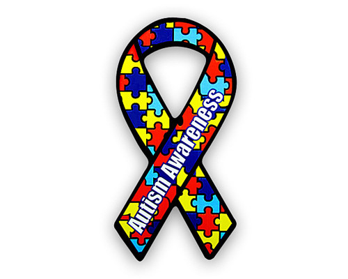 Fundraising For A Cause | Small Autism Ribbon Magnet - Autism Awareness Magnet for Refrigerators & Cars (1 Magnet) Fundraising For A Cause | Small Autism Ribbon Magnet - Autism Awareness Magnet for Refrigerators & Cars (1 Magnet)