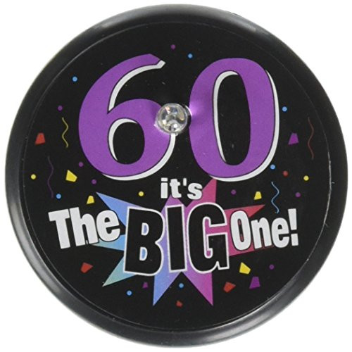 Beistle BL053 60 It's The Big One Blinking Button, 2-Inch