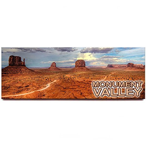 Monument Valley panoramic fridge magnet Arizona Utah travel souvenir