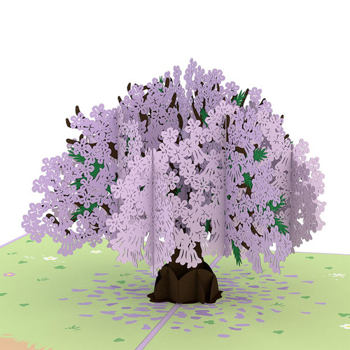Lovepop Jacaranda Tree Pop Up Card, 5x7-3D Greeting Card, Mother's Day Card, Card for Wife or Mom, Anniversary Pop Up Card, Pop Up Birthday Card Lovepop Jacaranda Tree Pop Up Card, 5x7-3D Greeting Card, Mother's Day Card, Card for Wife or Mom, Anniversary Pop Up Card, Pop Up Birthday Card
