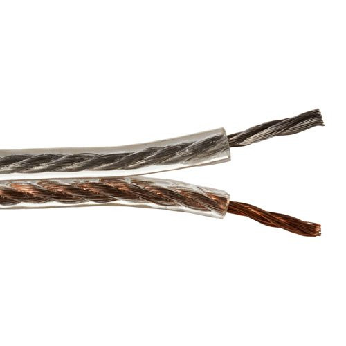 Cmple 50-Feet 16 Gauge Speaker Wire (Clear)