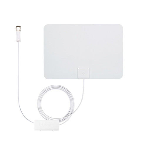 ANTOP Antenna Inc. AT-101B AT-101B Smartpass-Amplified Paper-Thin Indoor HDTV Antenna