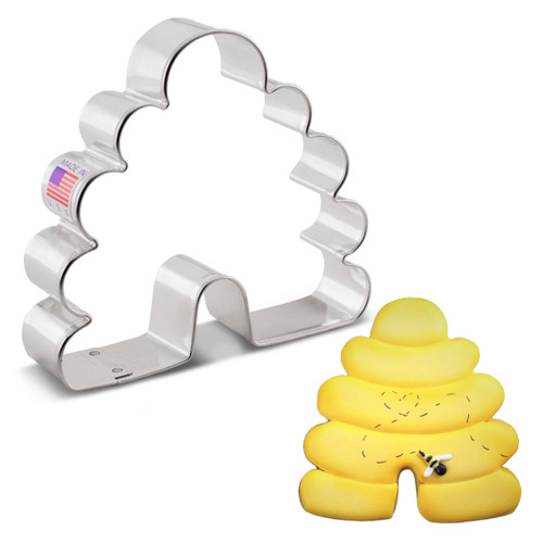 Beehive Cookie Cutter 3.5" Made in USA by Ann Clark