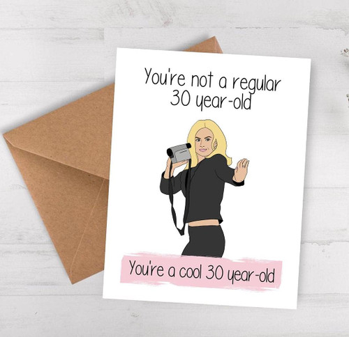 BALOR Mean Girls Card funny card for mom happy mothers day gift for mom best mom card I love you card cool mom Birthday Card 30th Birthday (Mean Girls 30th Birthday)