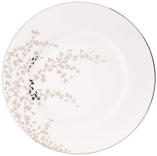 Kate Spade New York Gardner Street Platinum Dinner Plate, 1.50 LB