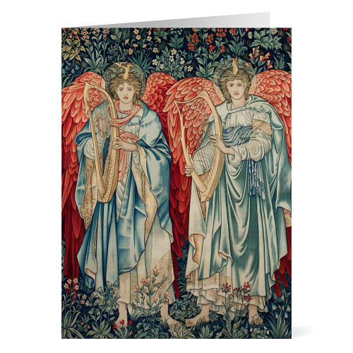 Victorian Christmas Cards Boxed Holiday Cards, Greeting Museum Angel with Burne-Jones Art, Inside: Joy to the World! Box 20 Envelopes, multi, of Victorian Christmas Cards Boxed Holiday Cards, Greeting Museum Angel with Burne-Jones Art, Inside: Joy to the World! Box 20 Envelopes, multi, of