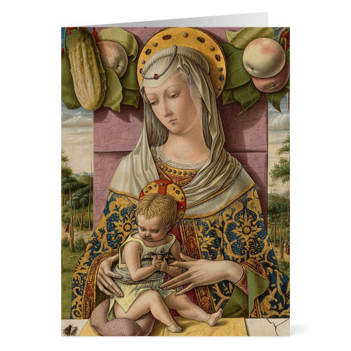 Religious Christmas Cards Boxed Holiday Cards Christmas Greeting Cards and Envelopes Museum Art Madonna and Child with Inside Text, Box 15 with Envelopes Religious Christmas Cards Boxed Holiday Cards Christmas Greeting Cards and Envelopes Museum Art Madonna and Child with Inside Text, Box 15 with Envelopes