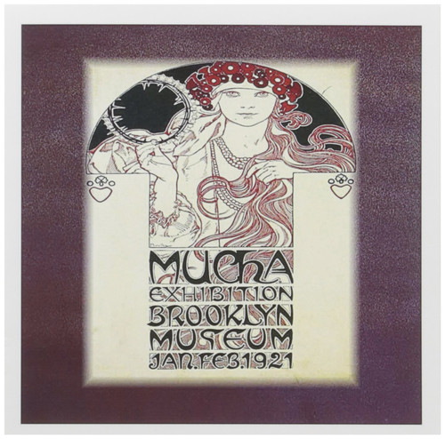 3dRose Art Deco Poster For 1921 Brooklyn Museum.jpg - Greeting Cards, 6 x 6 inches, set of 12 (gc_98554_2)