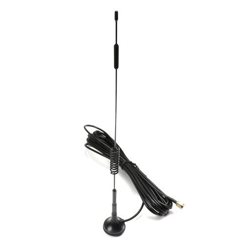 Othmro GSM GPRS WCDMA LTE Antenna 3G 4G 12dBi RG174 700-2700MHz SMA Male Extension Cable 5 Meter Omni Direction with Magnetic Base