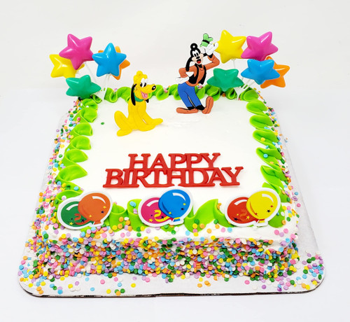 Mickey Mouse Clubhouse Cake Topper Set with Goofy, Pluto and Themed Accessories (Unique Design) Mickey Mouse Clubhouse Cake Topper Set with Goofy, Pluto and Themed Accessories (Unique Design)