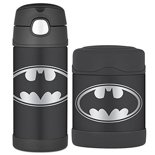 Thermos Batman FUNtainer 10 Oz Food Jar / 12 Oz Beverage Bottle