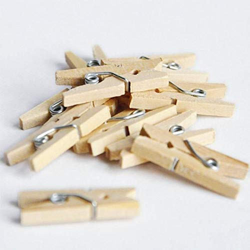 Artemio Mini Wood clothespins x 20 Artemio Mini Wood clothespins x 20