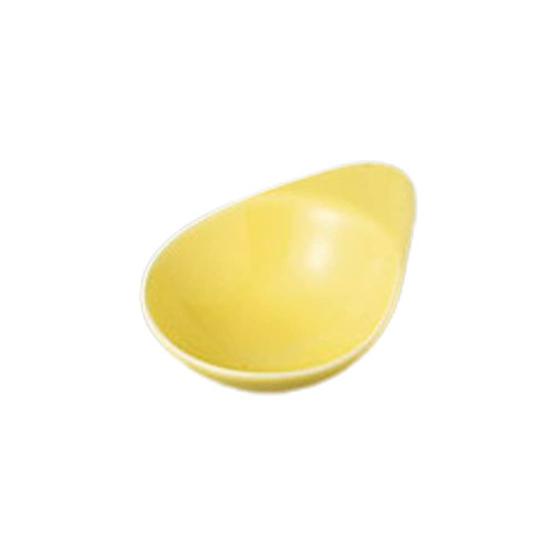 Yamashita Craft 711464731 Small Bowl, Delicacy Container, Yellow Egg Shaped Delicacy, 3.1 x 2.3 x 1.0 inches (7.8 x 5.8 x 2.6 cm)