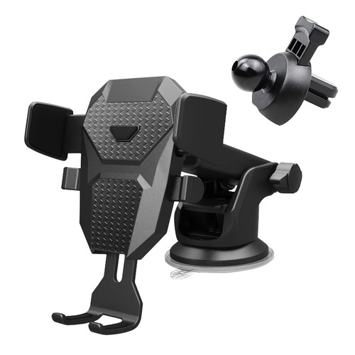 ICWEIMEI Cell Phone Holder for Car, Universal Car Phone Mount, Suction Cup Phone Holder for Car Windshield Dashboard, Car Air Vent Phone Holder for Car Compatible with All Mobile Phones ICWEIMEI Cell Phone Holder for Car, Universal Car Phone Mount, Suction Cup Phone Holder for Car Windshield Dashboard, Car Air Vent Phone Holder for Car Compatible with All Mobile Phones