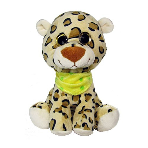 Calplush Pals 1 with Scarf Leopard Plush Animal Toy
