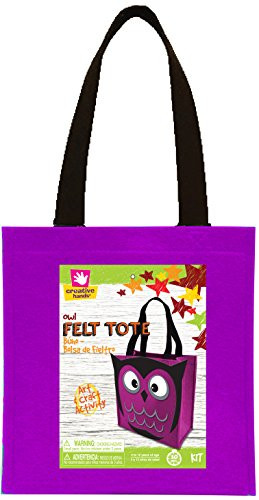 Creative Hands Felt Tote Owl Decorations