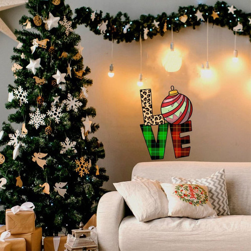 Love Wall Stickers Christmas Balls Wall Decals PVC Decal Christmas Gnome Window Sticker DIY Wall Art Sticker Decor for Home Classroom Kitchen Bedroom Living Room Office Easy to Peel Love Wall Stickers Christmas Balls Wall Decals PVC Decal Christmas Gnome Window Sticker DIY Wall Art Sticker Decor for Home Classroom Kitchen Bedroom Living Room Office Easy to Peel
