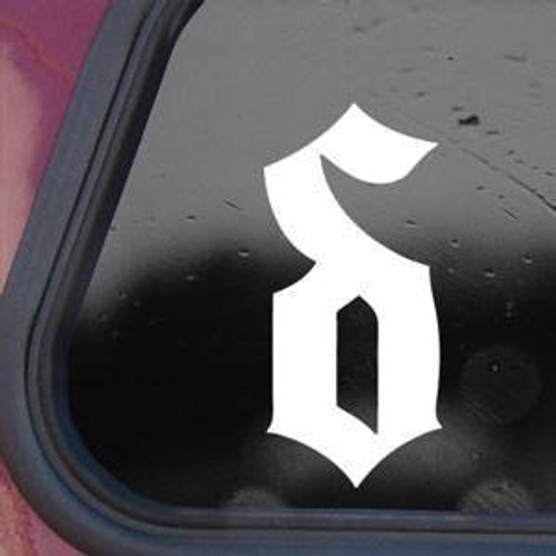 Shinedown Rock Band Logo - Vinyl 4" Tall (Color: White) Decal Laptop Tablet Skateboard car Windows Stickers