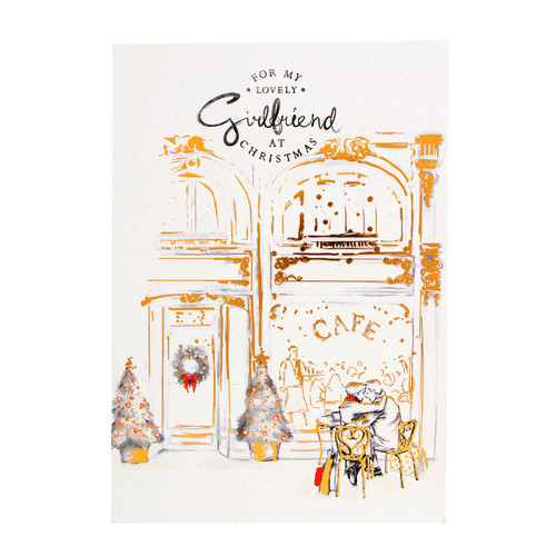 Hallmark Christmas Card to Girlfriend 'You Mean A Lot' - Medium