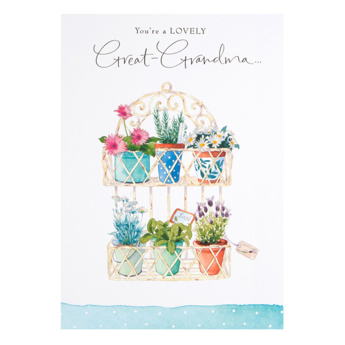 Hallmark Birthday Card for Great Grandma 'All The Happiness' - Medium