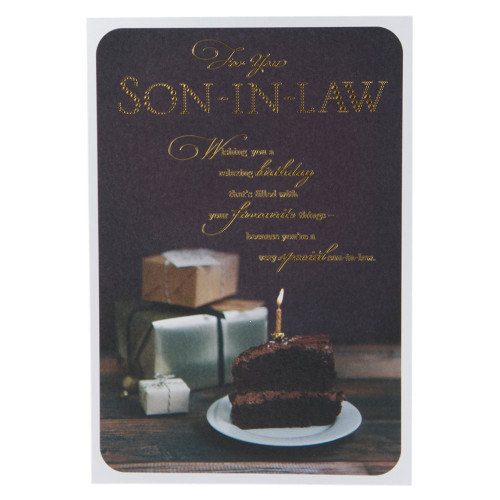 Hallmark Birthday Card For Son in Law 'You're Very Special' - Medium