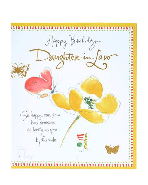 Daughter-in-Law Birthday Card - Birthday Card for Daughter-in-Law - Daughter Birthday Card - Gift Card for Her - Birthday Gifts for Daughter-in-Law Daughter-in-Law Birthday Card - Birthday Card for Daughter-in-Law - Daughter Birthday Card - Gift Card for Her - Birthday Gifts for Daughter-in-Law