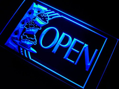 Open Cake Cafe Shop LED Sign Neon Light Sign Display m091-b(c)