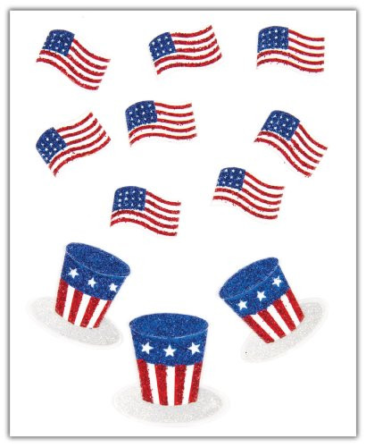 Jolee's Boutique Dimensional Stickers, Flags and Hats