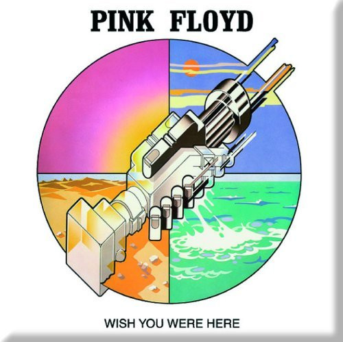 Pink Floyd Wish You were Here LP Cover Fridge Magnet