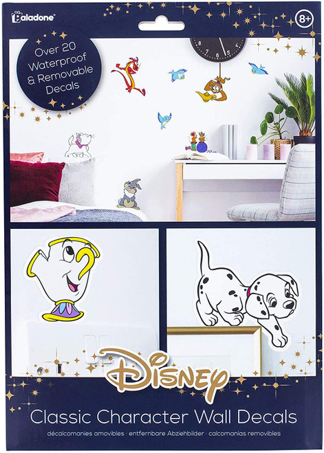 Paladone Disney Classic Character Wall Decals - 23 Designs - Adjustable - Officially Licensed Merchandise Paladone Disney Classic Character Wall Decals - 23 Designs - Adjustable - Officially Licensed Merchandise