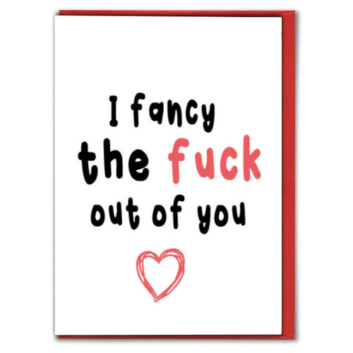 Wanky Candles Valentines Card - for Her - for Wife, for husband - Funny Greeting Card for Valentines Day - Valentines Card Husband - Valentines Day Card I fancy the out of you V304
