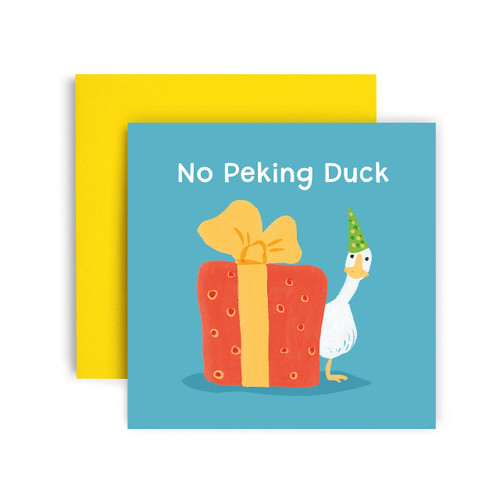 Huxters Birthday Cards for Her- Peking Duck Funny Birthday Card for Women Friend - Funny Birthday Day Card for Best Friend Fun Happy Birthday - 14.8cm Huxters Birthday Cards for Her- Peking Duck Funny Birthday Card for Women Friend - Funny Birthday Day Card for Best Friend Fun Happy Birthday - 14.8cm