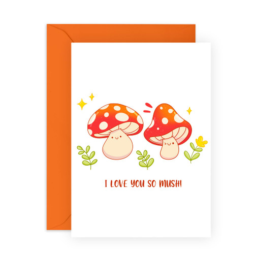 CENTRAL 23 Birthday Card Dad Mum - I Love You So Mush - Birthday Cards Men Women - Birthday Greeting Cards - Brother Sister Birthday Cards Son Daughter - Comes With Stickers