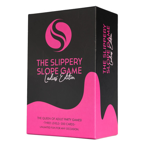 The Slippery Slope Bachelorette Party Game - Fun and Hilarious Card Game for Bachelorette Parties and Girls' Nights with 300 Cards and 6 Categories, Great for 3+ Players, Ages 18+ The Slippery Slope Bachelorette Party Game - Fun and Hilarious Card Game for Bachelorette Parties and Girls' Nights with 300 Cards and 6 Categories, Great for 3+ Players, Ages 18+