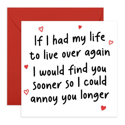 CENTRAL 23 Anniversary Cards for Couple - I Love You Card for Wife Husband - Greeting Cards for Boyfriend Girlfriend Partner - Sweet Valentine Card for Her CENTRAL 23 Anniversary Cards for Couple - I Love You Card for Wife Husband - Greeting Cards for Boyfriend Girlfriend Partner - Sweet Valentine Card for Her