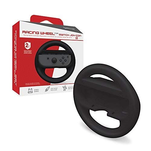 Hyperkin Racing Wheel for Nintendo Switch Joy-Con (Black)