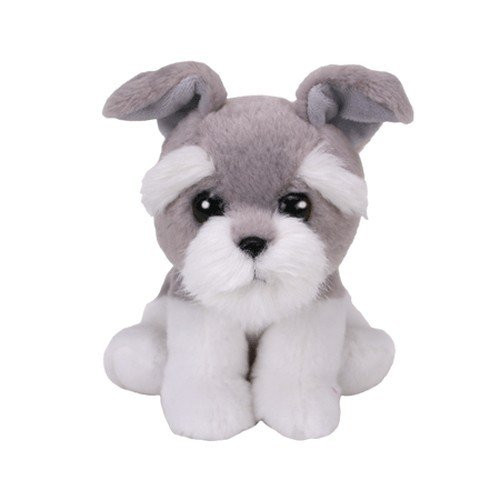Ty Beanie Babies HARPER - Grey Dog Reg 6" Regular
