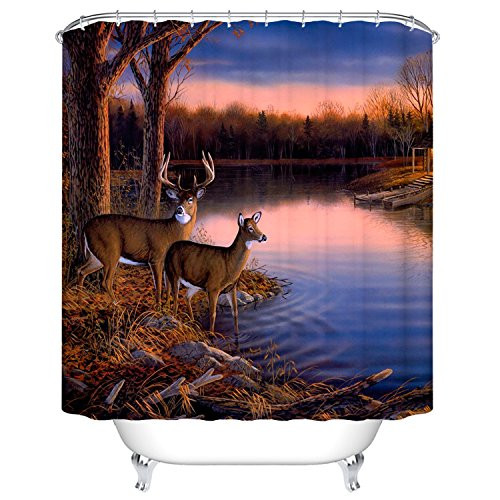 BEEBEE Shower Curtain Bathroom Shower Curtain Set Hooks Bathroom Accessories Polyester Fabric 72 x 72 INCHES BEEBEE Shower Curtain Bathroom Shower Curtain Set Hooks Bathroom Accessories Polyester Fabric 72 x 72 INCHES