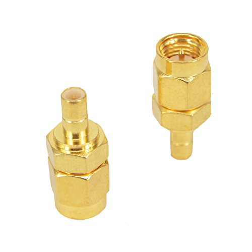 Nisaea RF Coax Connector SMA Male to SMB Female Adapter A Male to A Female Cable Connector 2PCS Nisaea RF Coax Connector SMA Male to SMB Female Adapter A Male to A Female Cable Connector 2PCS