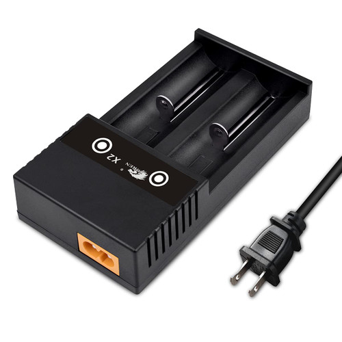 18650 Battery Charger for Li-ion Battery 18650 26650 21700 20700 18490 17670 17500 16340 14500 18500 18350 (2Ba'y) 18650 Battery Charger for Li-ion Battery 18650 26650 21700 20700 18490 17670 17500 16340 14500 18500 18350 (2Ba'y)