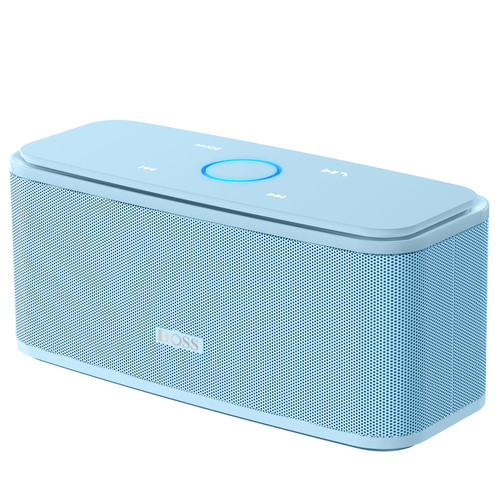 DOSS Bluetooth Speaker, SoundBox Touch Portable Wireless Speaker with 12W HD Sound and Bass, IPX5 Water-Resistant, 20H Playtime, Touch Control, Handsfree, Speaker for Outdoor, Travel