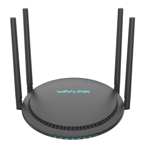 WiFi Router AC1200 Dual Band 5GHz+2.4GHz Router, Wireless Internet Router for Home and Gaming with Gigabit WAN/LAN Ethernet Port, 4x5dBi High-Gain Antennas, Supports Router Mode