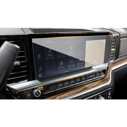 YEE PIN 2023 GMC Elevation 13.4'' Screen Protector 2022 GMC Sierra 1500 Accessories, 2022 GMC Sierra 1500 SLE Screen Protector 13.4'' for 2022 GMC Sierra 1500 SLT, 9H Hardness Glass 2022 Sierra Screen Protector