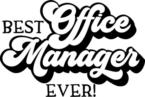 Best Office Manager Ever! Classic Job Boss Occupation Wall Decals for Walls Peel and Stick Wall Art murals Black Small 8 Inch Best Office Manager Ever! Classic Job Boss Occupation Wall Decals for Walls Peel and Stick Wall Art murals Black Small 8 Inch